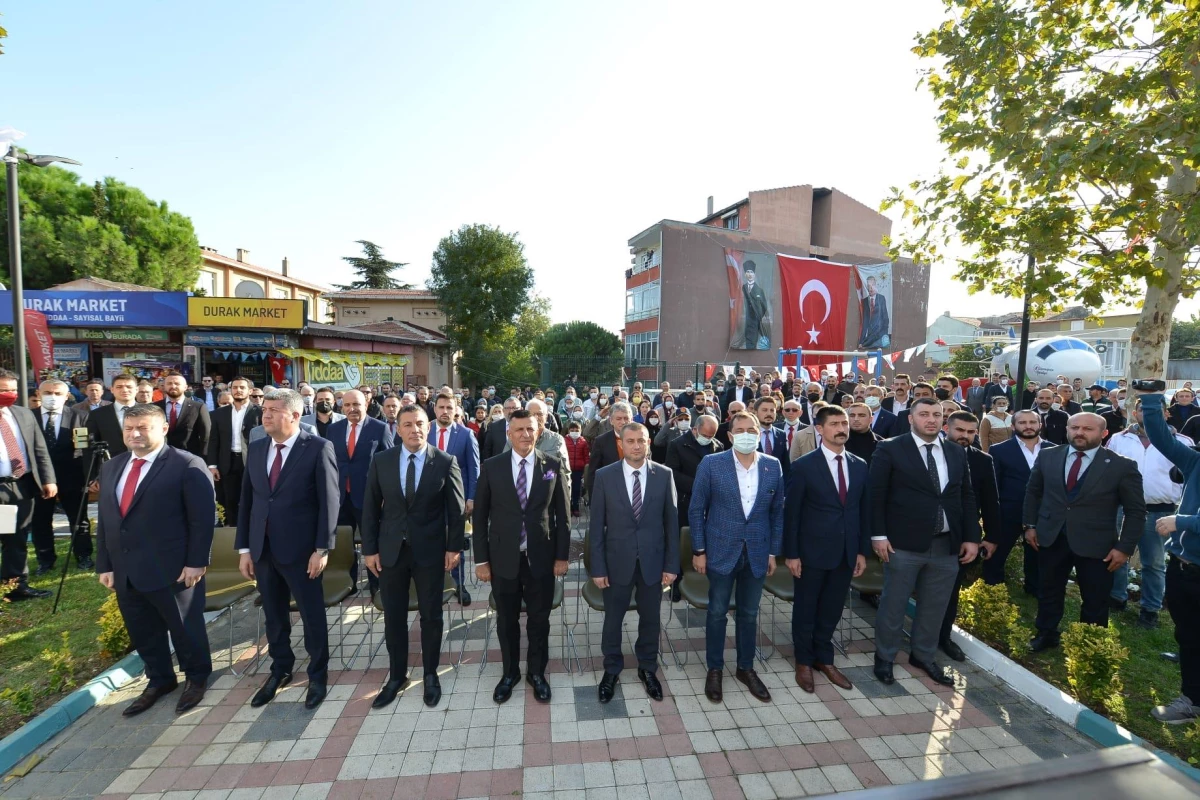 Tekirdağ\'da "Başbuğ Alparslan Türkeş Parkı" açıldı.
