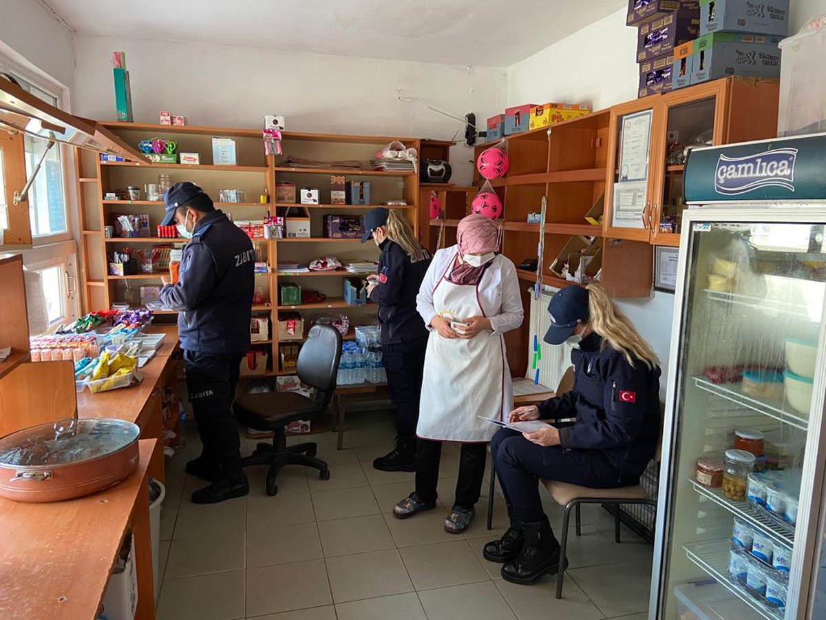 Terme Belediyesi, okul kantinlerinin denetimini sürdürüyor