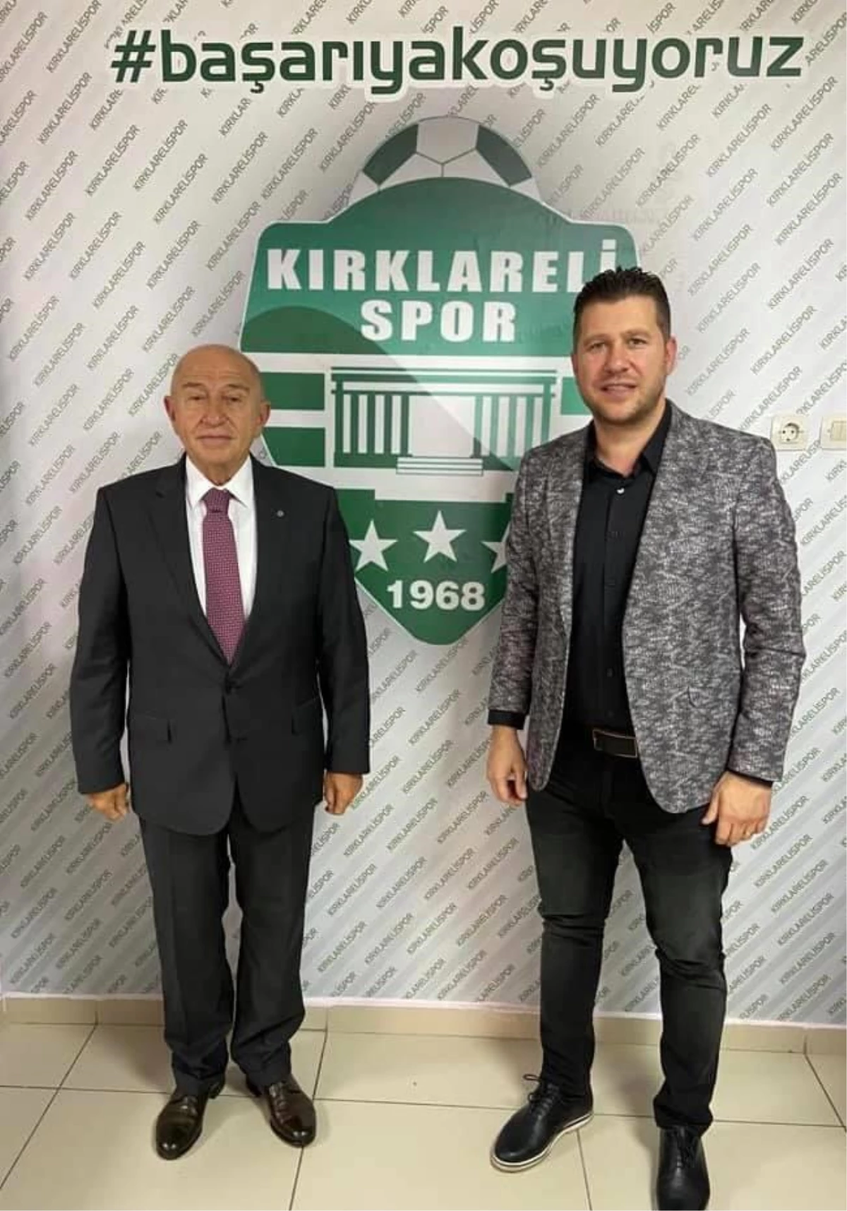 TFF Başkanı Özdemir, Kırklarelispor Kulübü\'nü ziyaret etti