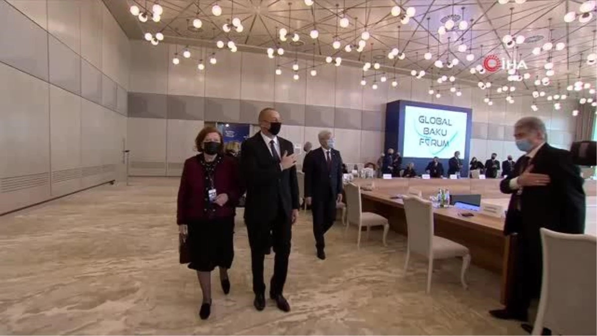 Aliyev: "Ermenistan\'a barış anlaşması üzerinde çalışmaya başlamayı teklif ettik"Azerbaycan\'da 8. Küresel Bakü Forumu başladı