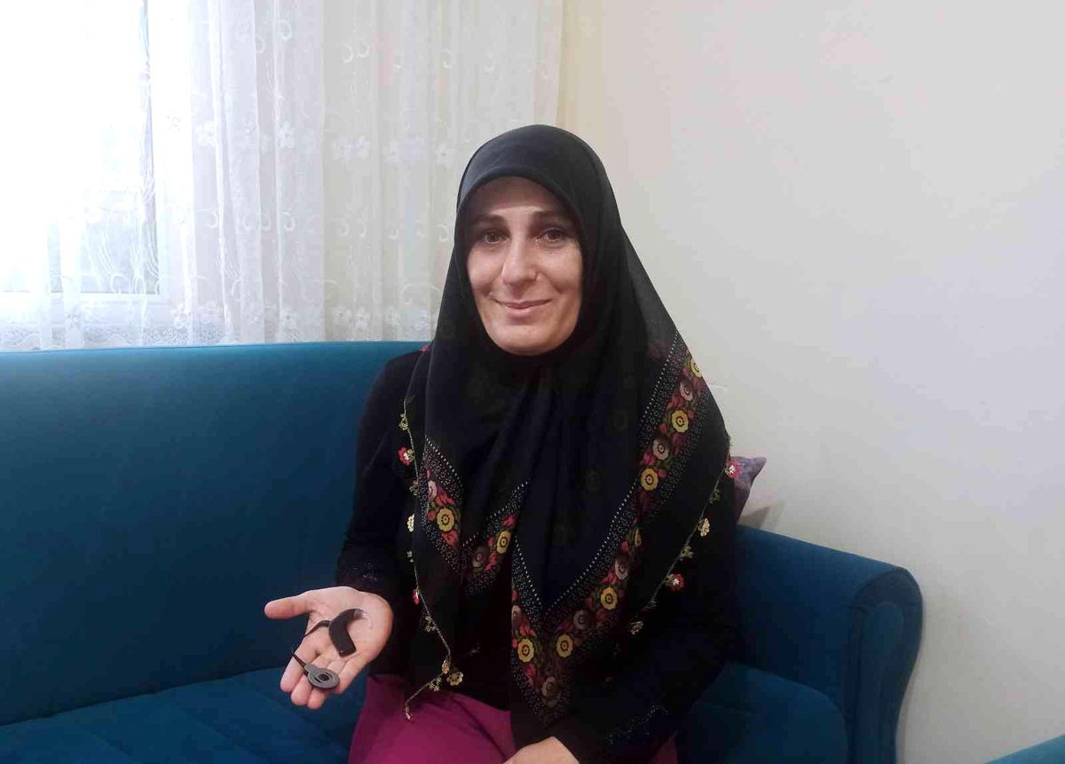 Artık çocuklarının sesini duyuyor