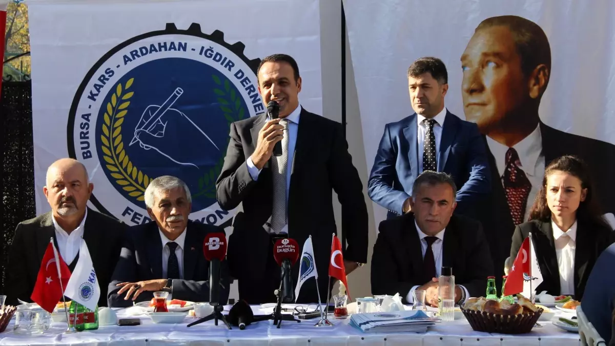 Bursa Kars Ardahan Iğdır Dernekleri Federasyonu, bölgeye yatırım yönlendirmek için çalışıyor