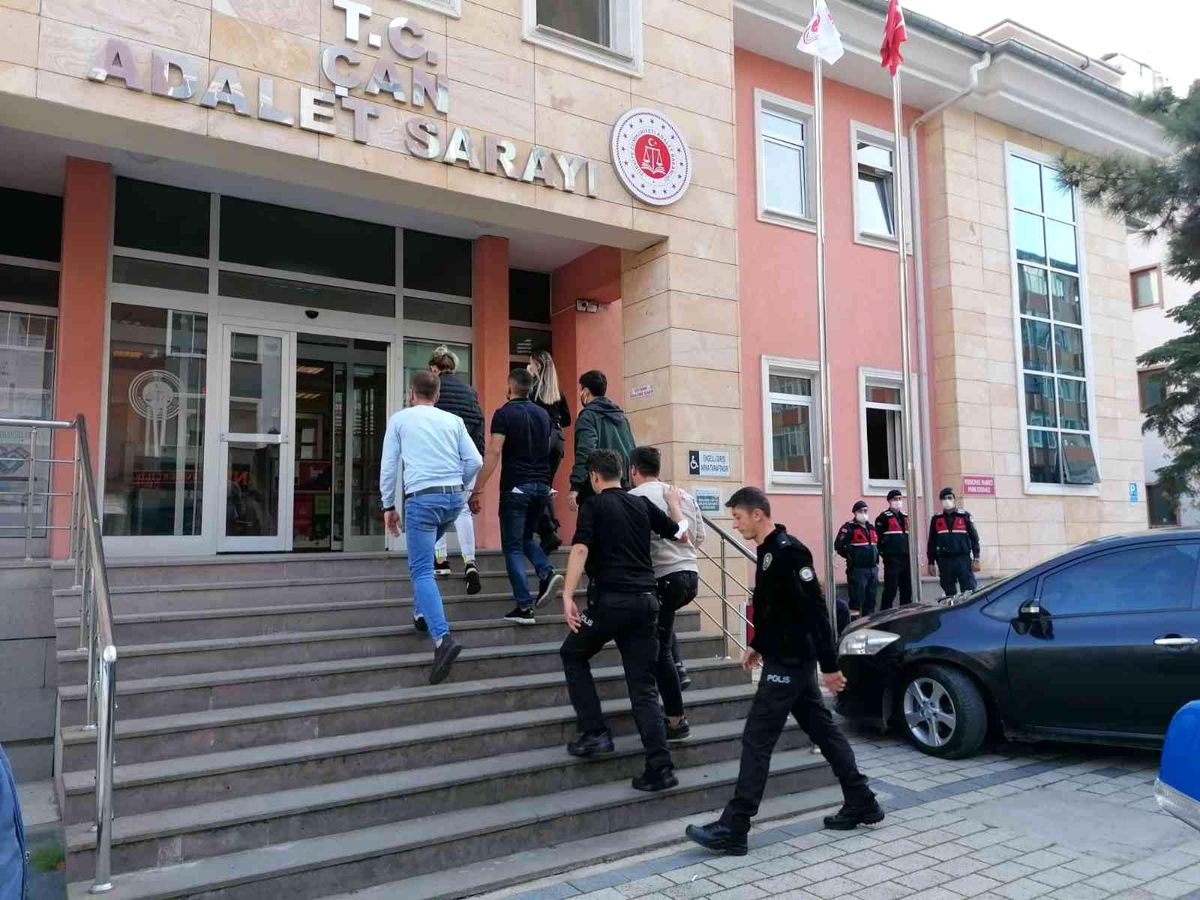 Çan\'da gasp zanlısı tutuklandı