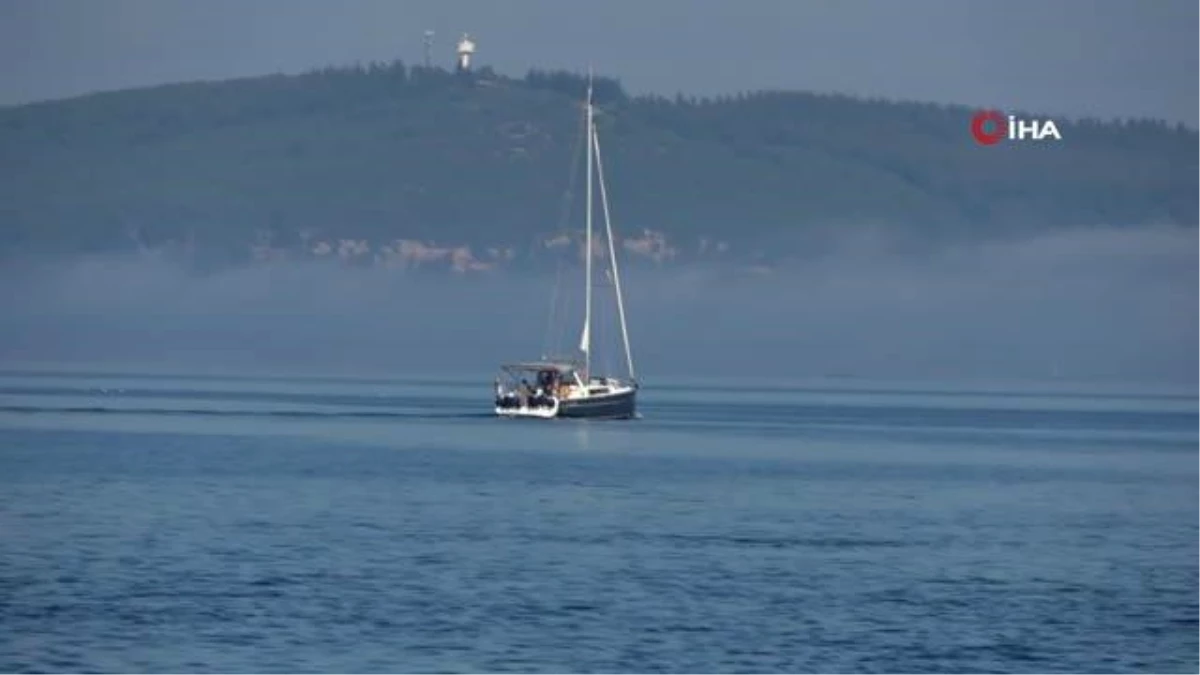 Çanakkale Boğazı sis nedeniyle gemi trafiğine kapalı