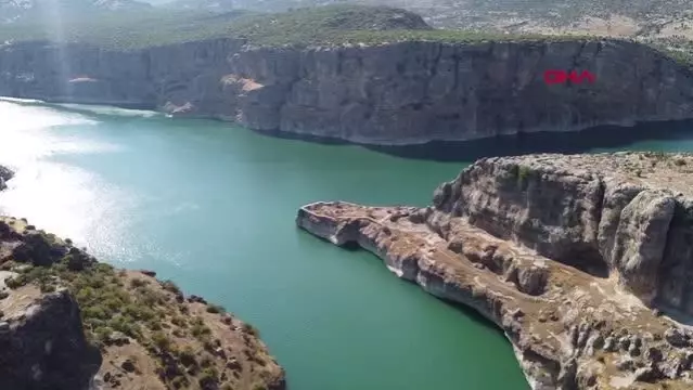 FIRAT NEHRİ'NDE KURULAN LİMANDA SONA YAKLAŞILDI