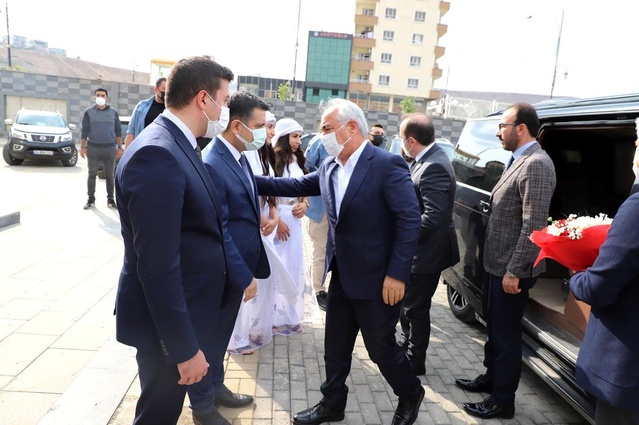 İçişleri Bakan Yardımcısı Mehmet Ersoy, Cizre'de incelemelerde bulundu
