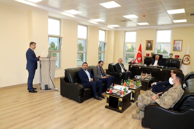 İçişleri Bakan Yardımcısı Mehmet Ersoy, Cizre'de incelemelerde bulundu