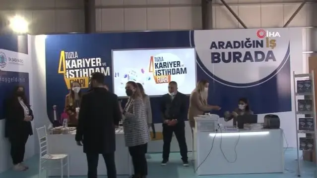 İş arayanlar ve iş verenler 4. Tuzla Kariyer ve İstihdam Fuarı'nda buluştu