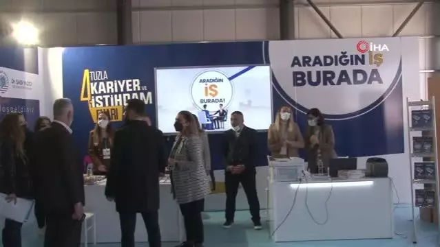 İş arayanlar ve iş verenler 4. Tuzla Kariyer ve İstihdam Fuarı'nda buluştu