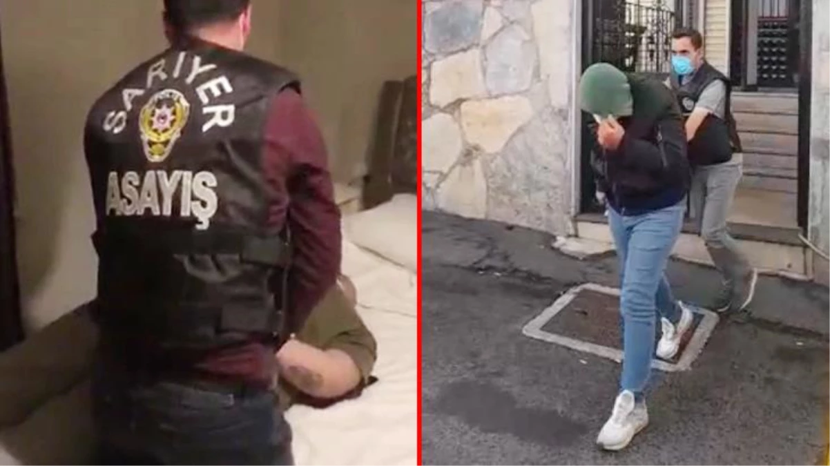 İstanbul\'da otel odasını basan polis, torbacıyı kıskıvrak yakaladı