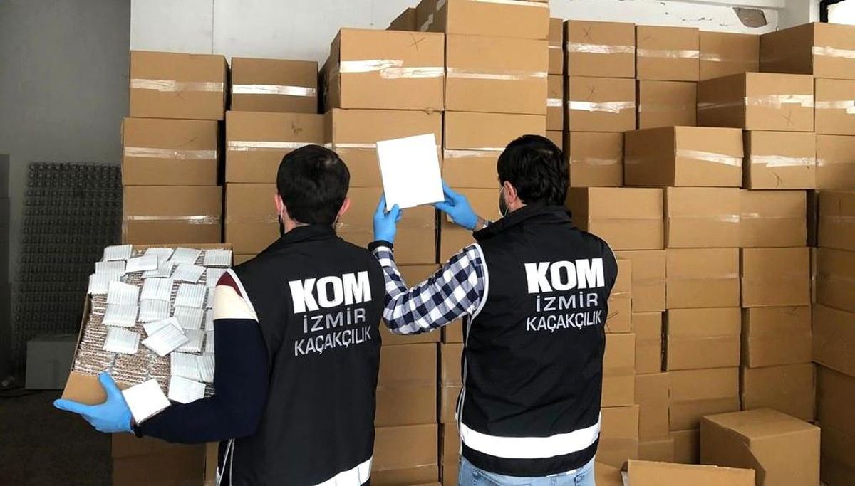 İzmir\'de kaçakçılık operasyonları: 17 şüpheliye işlem