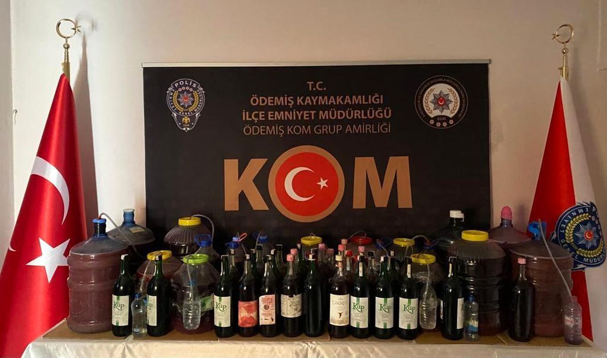 Son dakika 3. sayfa: İzmir\'de sahte içki operasyonu: 2 şüpheliye işlem