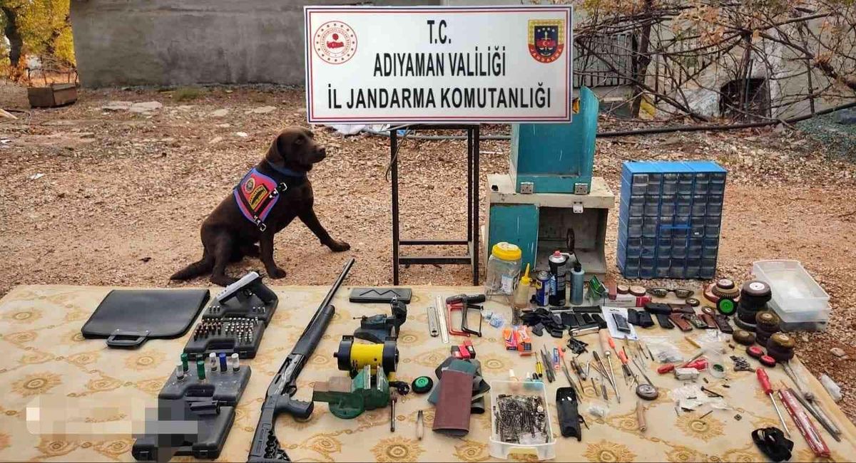 Jandarmadan silah imalathanesine operasyon