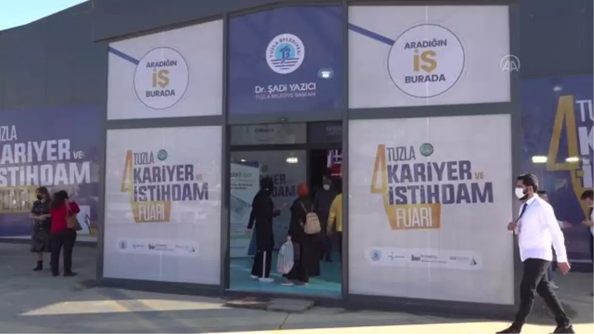 "Kariyer ve İstihdam Fuarı" Tuzla\'da başladı İŞKUR,Kariyer ve İstihdam Fuarı,Şadi Yazıcı,Tuzla Belediyesi,