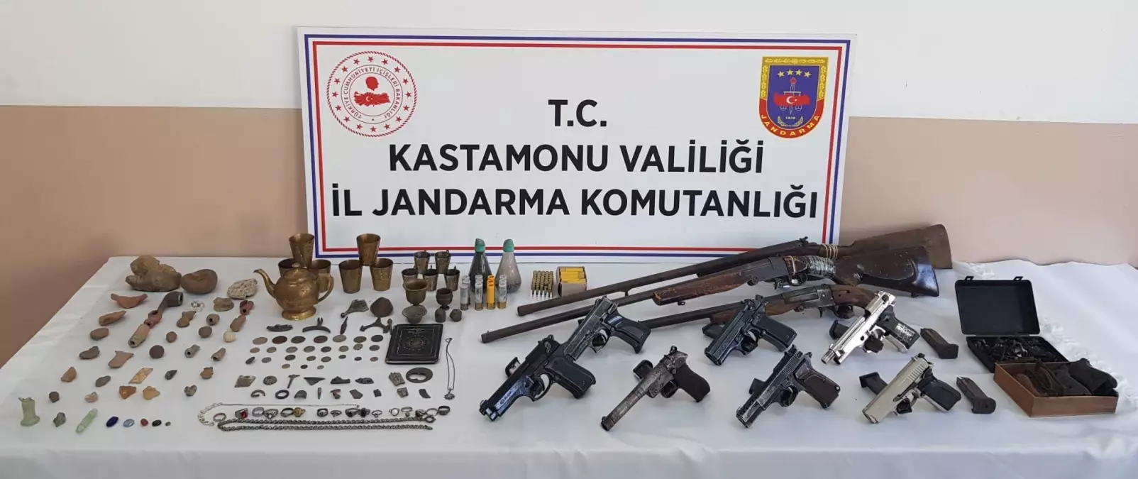 Son dakika haberleri | KASTAMONU - Tarihi eser operasyonunda 1 şüpheli yakalandı