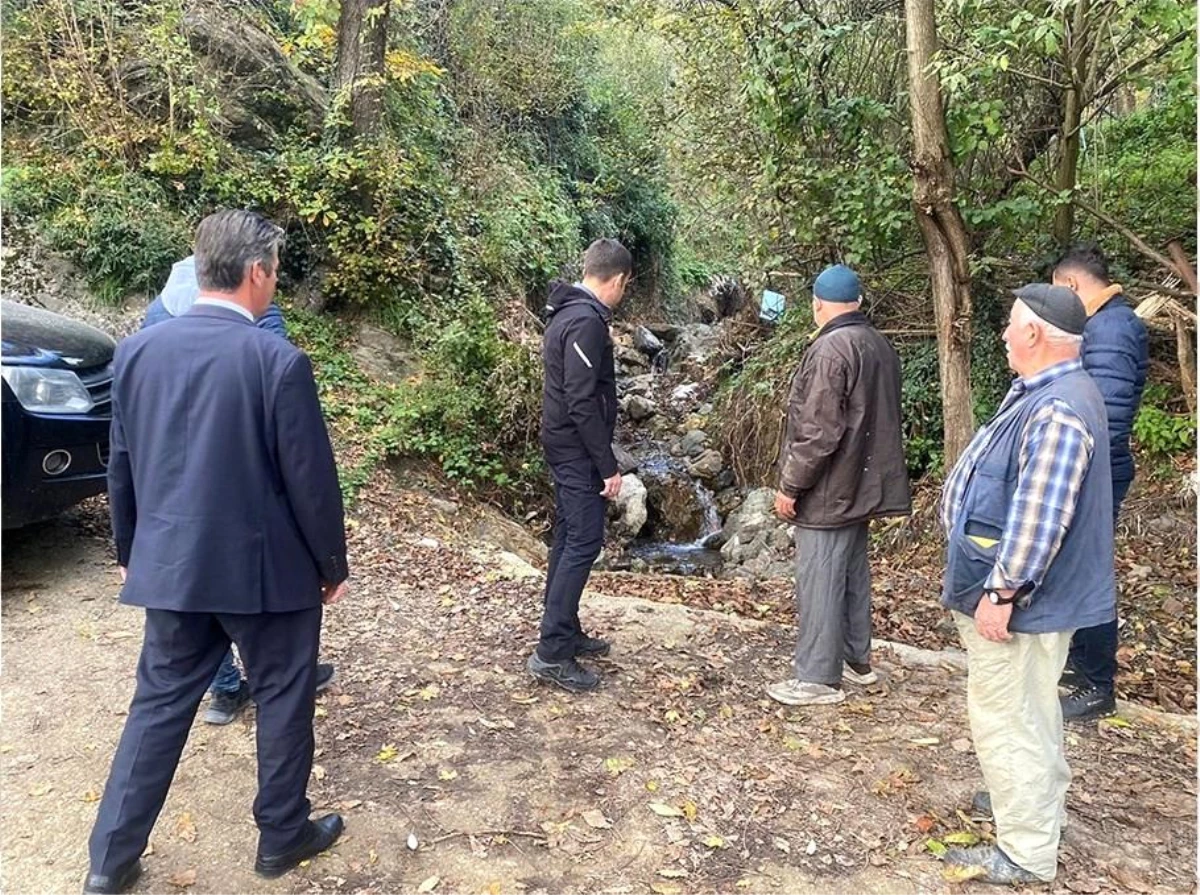 Kaymakam Topaloğlu\'ndan sel felaketinin meydana geldiği köylerde inceleme