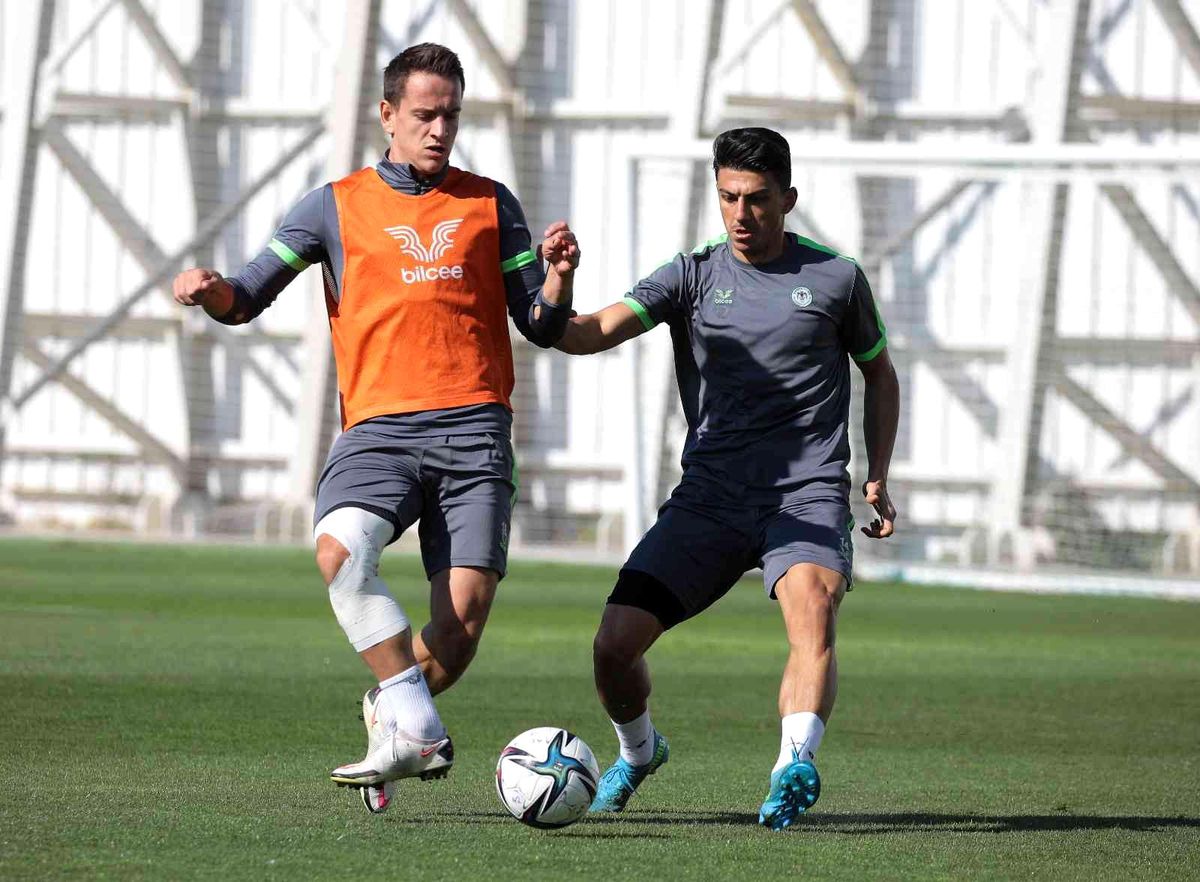 Konyaspor, Göztepe maçı hazırlıklarını sürdürdü