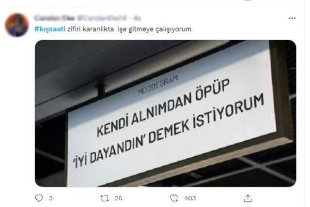 Kör karanlıkta yollara dökülen vatandaşlar 'Kış saati geri gelsin' çağrısıyla sosyal medyayı ayağa kaldırdı