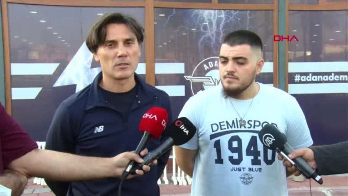 SPOR Adana Demirspor Teknik Direktörü Montella\'dan penaltı sitemi