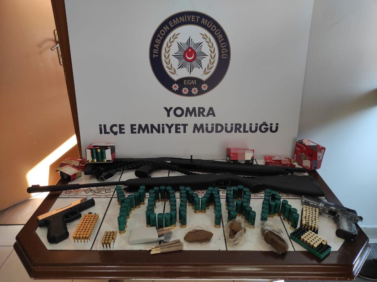 Son dakika haberleri... Trabzon\'daki uyuşturucu operasyonunda 1 kişi gözaltına alındı