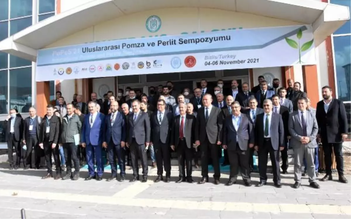 \'ULUSLARARASI POMZA VE PERLİT SEMPOZYUMU\' BİTLİS\'TE BAŞLADI