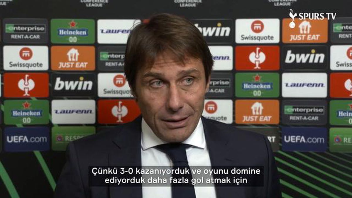 Antonio Conte: \'Spurs\'un Maçı Nasıl Bitireceğini Öğrenmesi Gerekiyor\'