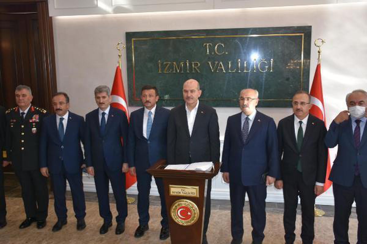 Bakan Soylu İzmir\'de