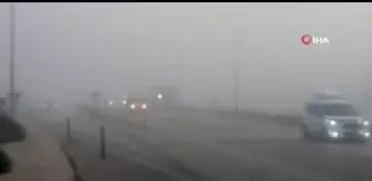 Bandırma'da sis etkili oluyor
