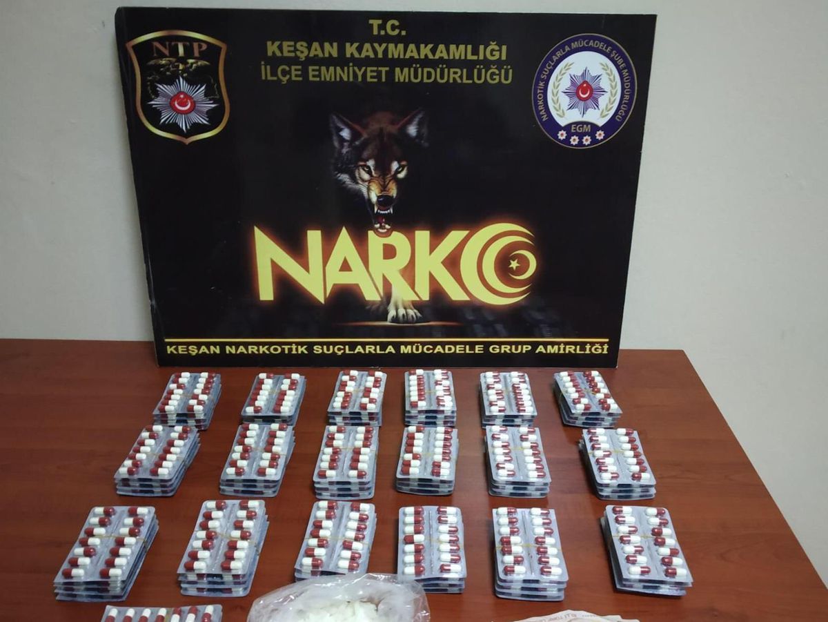 Son dakika haber | Edirne\'de uyuşturucu operasyonunda 2 zanlı tutuklandı