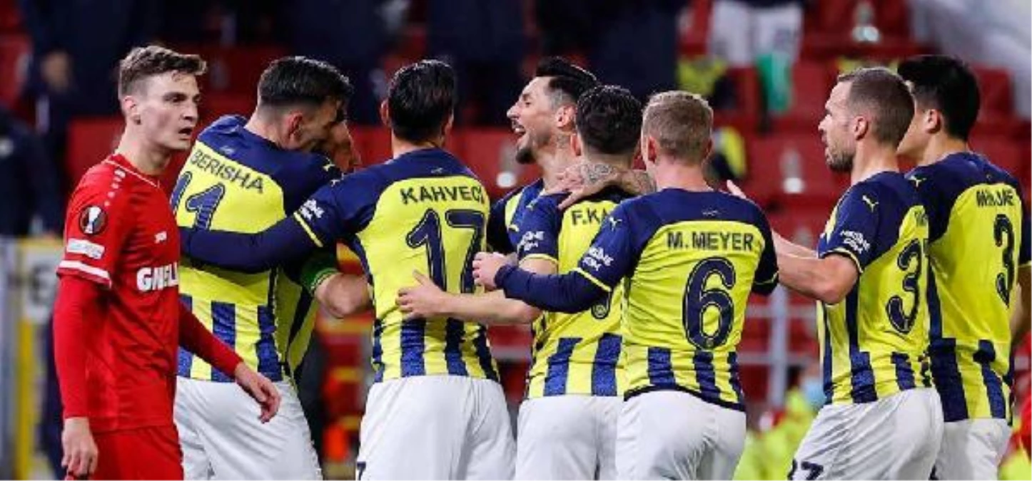 Fenerbahçe Avrupa\'da güldü