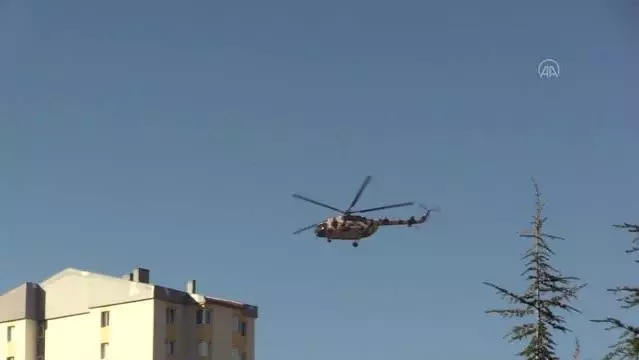 Jandarmadan helikopter destekli trafik denetimi