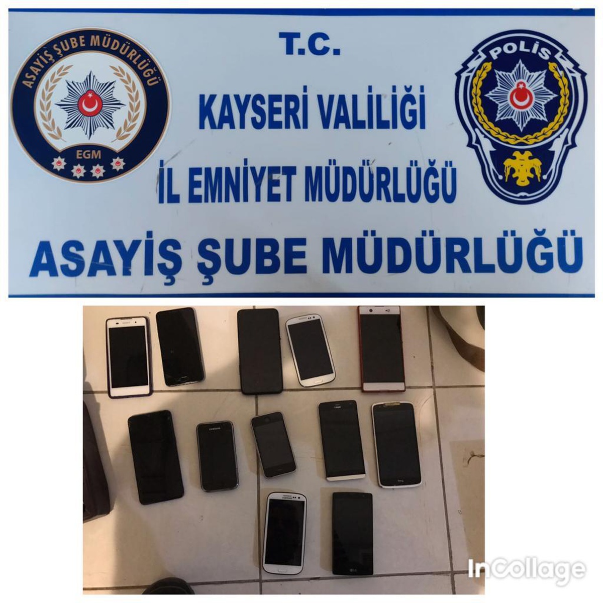Kayseri\'de hırsızlık şüphelisi yakalandı