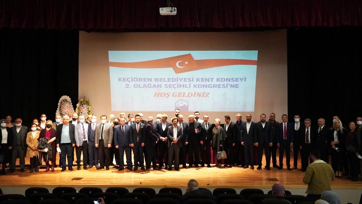 Keçiören Belediyesi Kent Konseyi\'nde başkan yeniden Hayrettin Hasgül