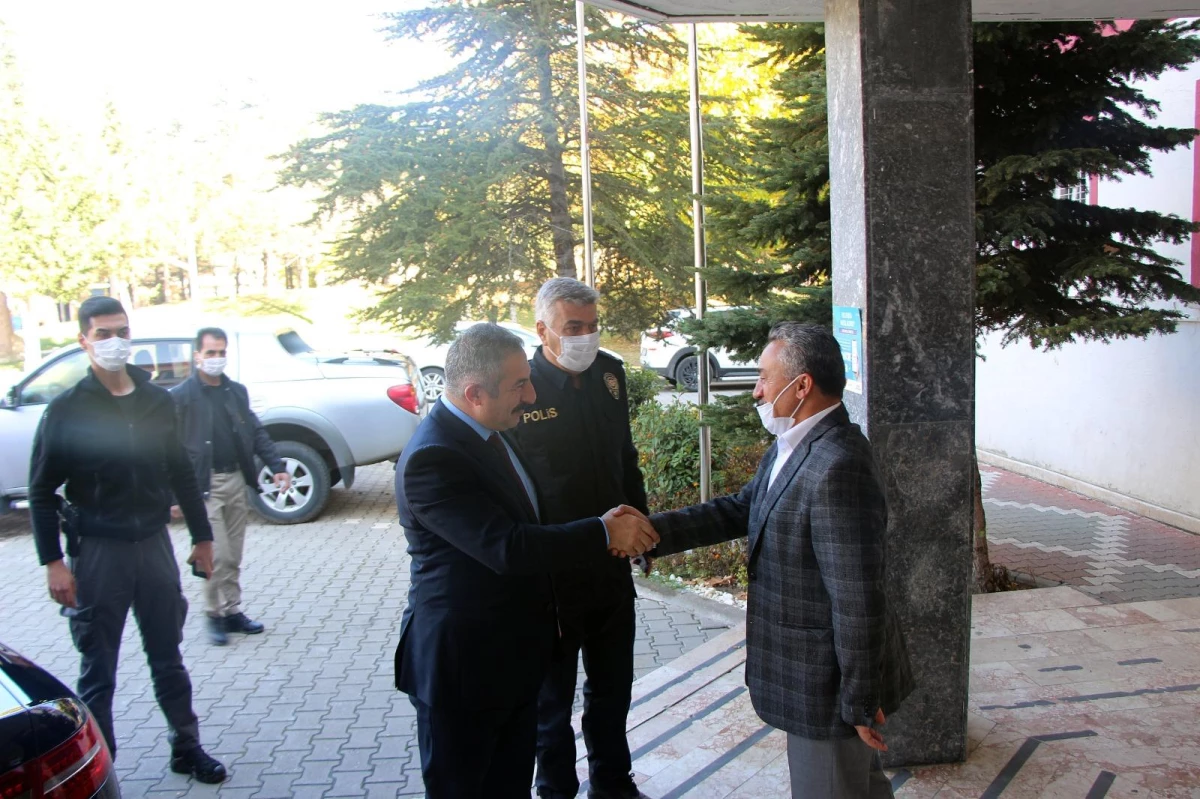 Son dakika haberleri: Konya İl Emniyet Müdürü Dinç Seydişehir\'i ziyaret etti
