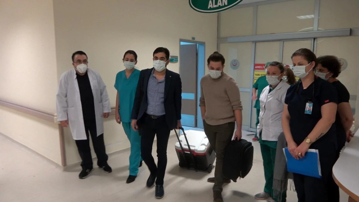 KIRKLARELİ - Beyin ölümü gerçekleşen Türkmenistan uyruklu kişinin organları üç hastaya umut olacak