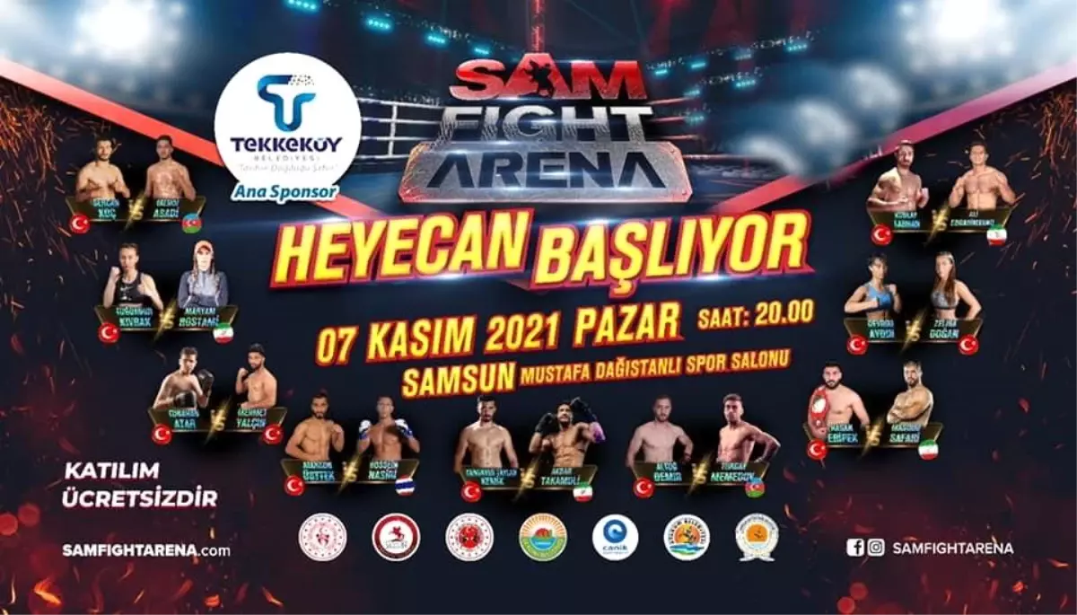 Sam Fıght Arena heyecanı başlıyor