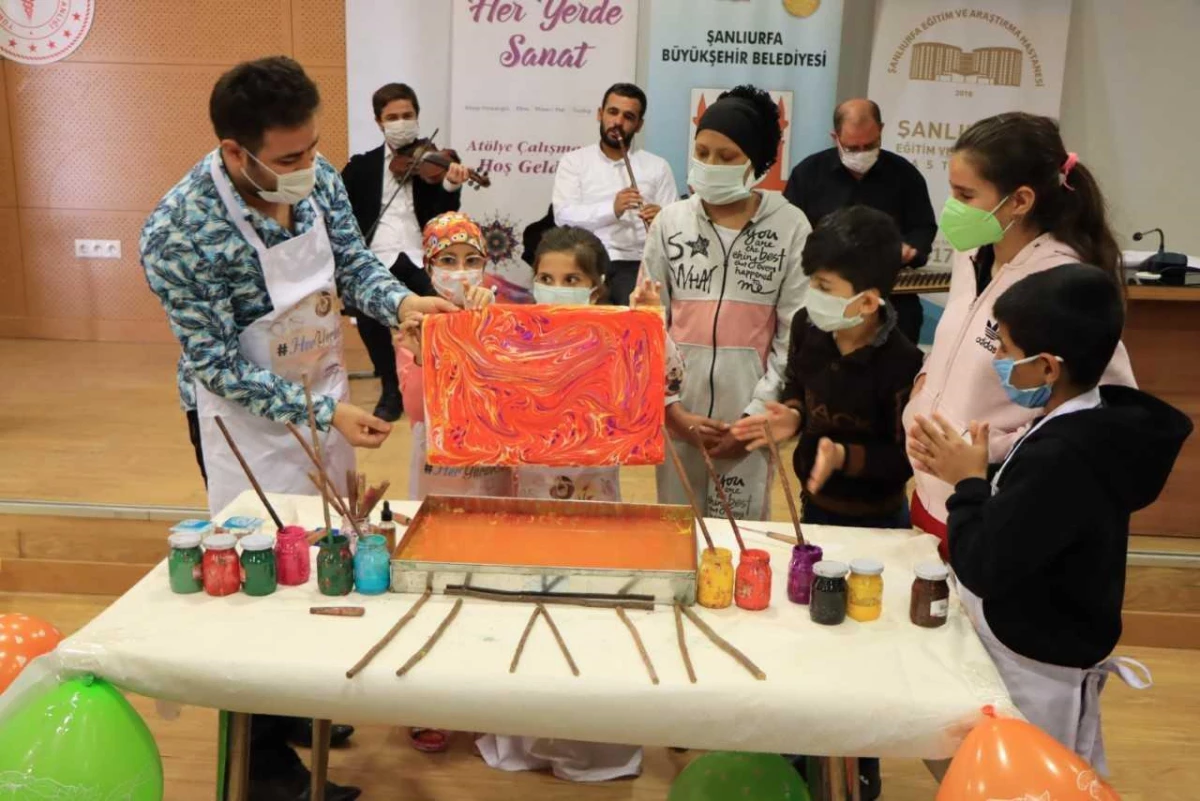 Son dakika haber: Şanlıurfa\'da lösemili çocuklar için etkinlik düzenlendi