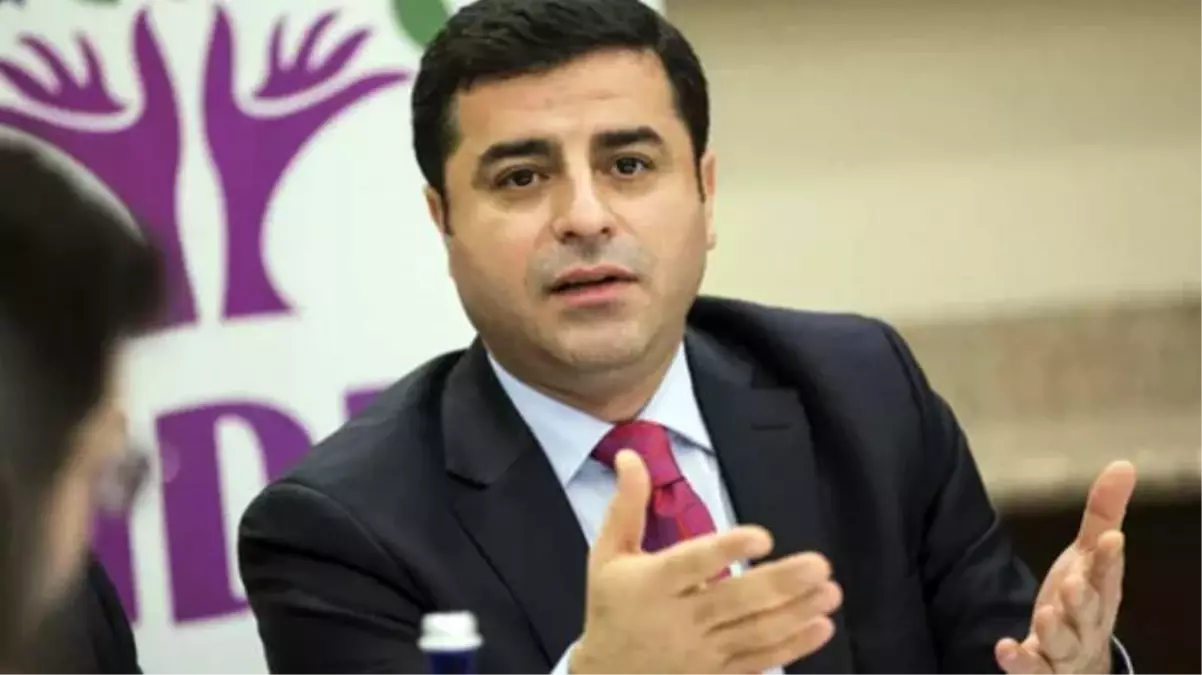 Selahattin Demirtaş\'tan terör örgütü bağlantısı iddialarına cevap: Ne benim ne de HDP\'nin PKK ile ilişkisi var