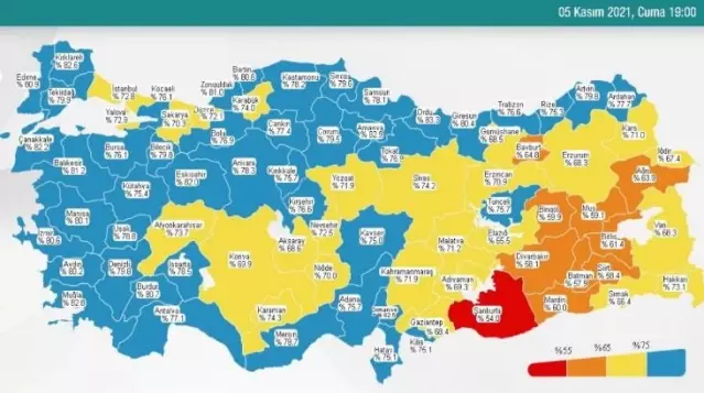 Son dakika: Sağlık Bakanlığı koronavirüs vaka tablosunu yayınladı! İşte 5 Kasım Cuma günü vaka sayıları