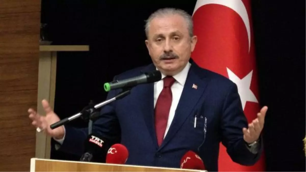 TBMM BAŞKANI ŞENTOP: TÜRKİYE FİKRİ, TÜRKİYE\'DEN DAHA BÜYÜKTÜR