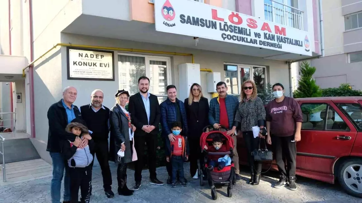 Atakum Kent Konseyi lösemili çocuklara el uzattı