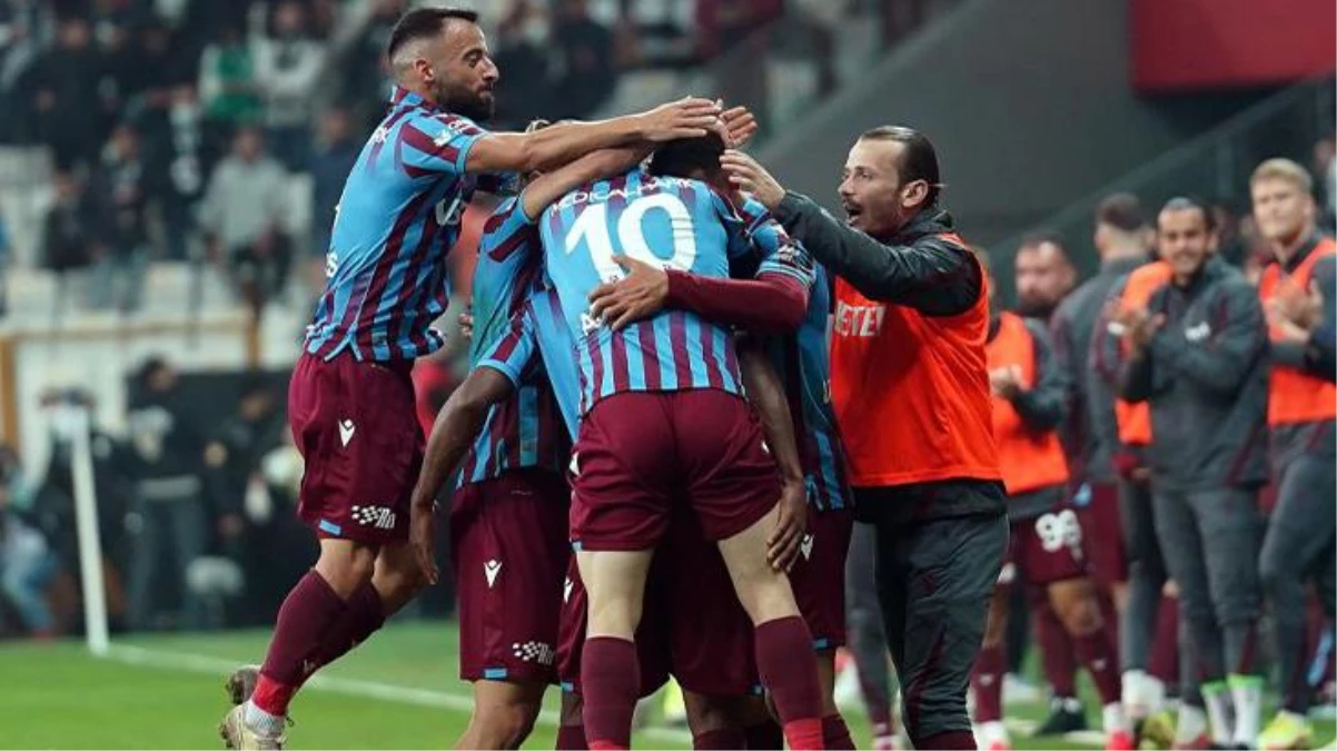 Dolmabahçe\'de nefes kesen maç! Trabzonspor son dakika golüyle Beşiktaş\'ı yıktı
