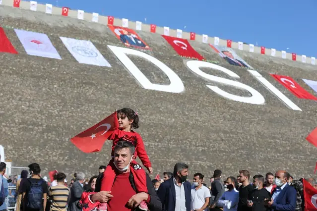 Ilısu Prof. Dr. Veysel Eroğlu Barajı ve HES Açılış Töreni