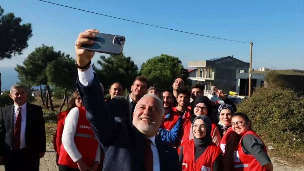 Son dakika haber... Kızılay Genel Başkanı Kınık\'tan Sinop\'un sel gönüllülerine takdir