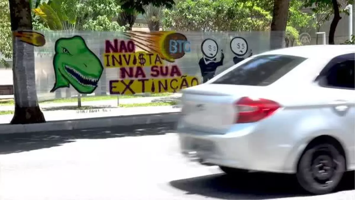 SAO PAULO - Brezilyalı yerlilerden çevre protestosu