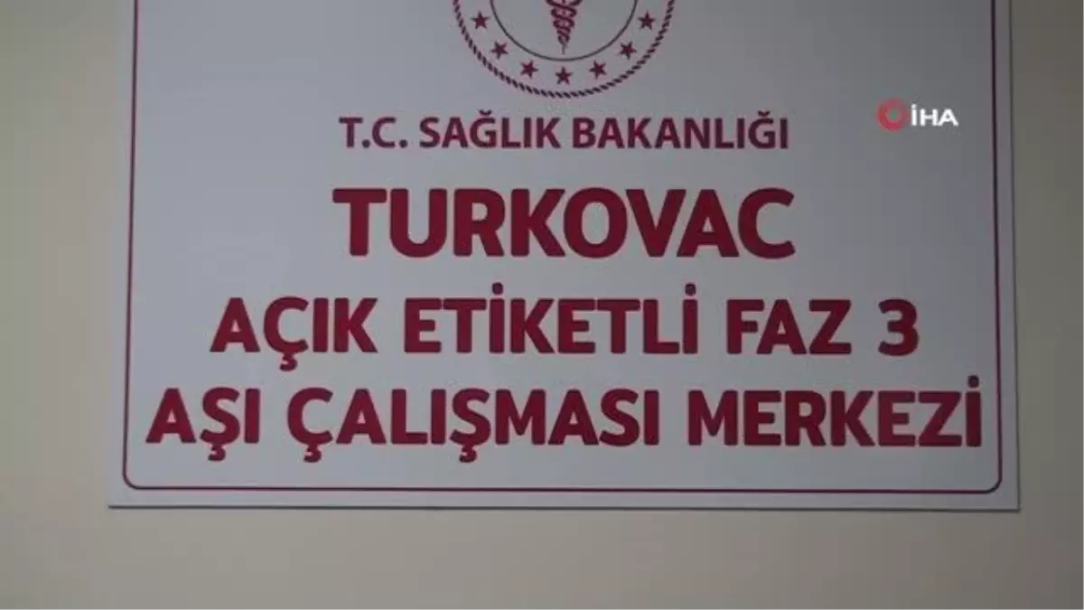 TURKOVAC Faz-3 için gönüllüler aşılanmaya başlandı