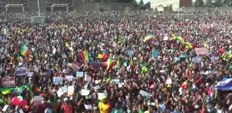 Son dakika haberi: ADDİS ABABA - Etiyopya'da hükümete destek gösterisi düzenlendi