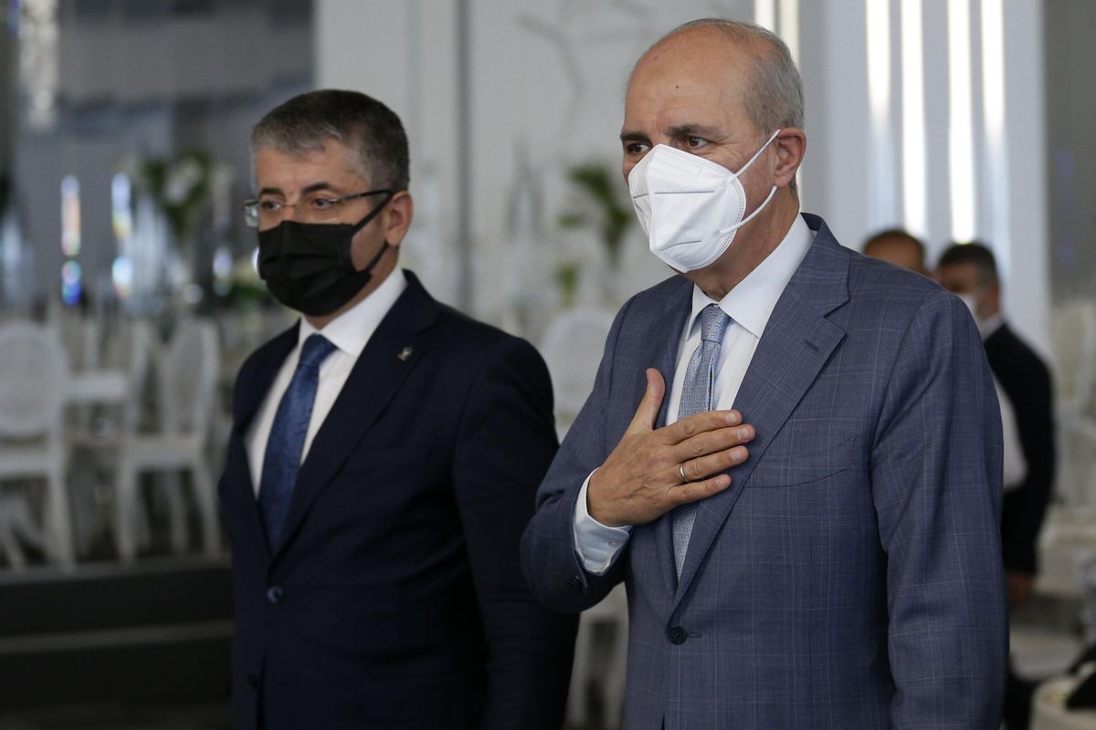 AK Parti\'li Kurtulmuş, Kayseri\'de basın mensuplarıyla bir araya geldi: (1)