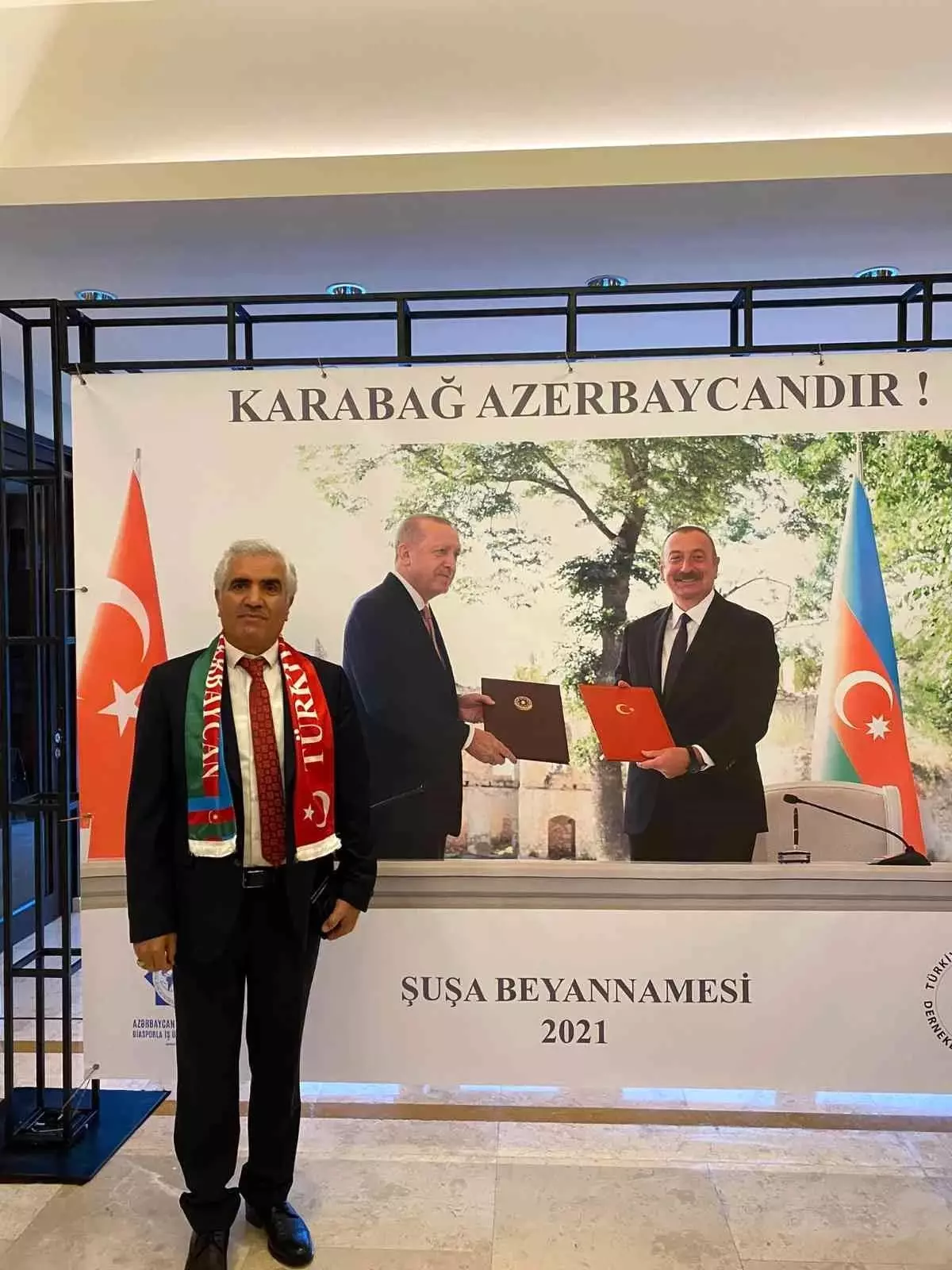 DATÜB Genel Sekreteri Uçar "Karabağ Azerbaycan\'ındır" etkinliğine katıldı