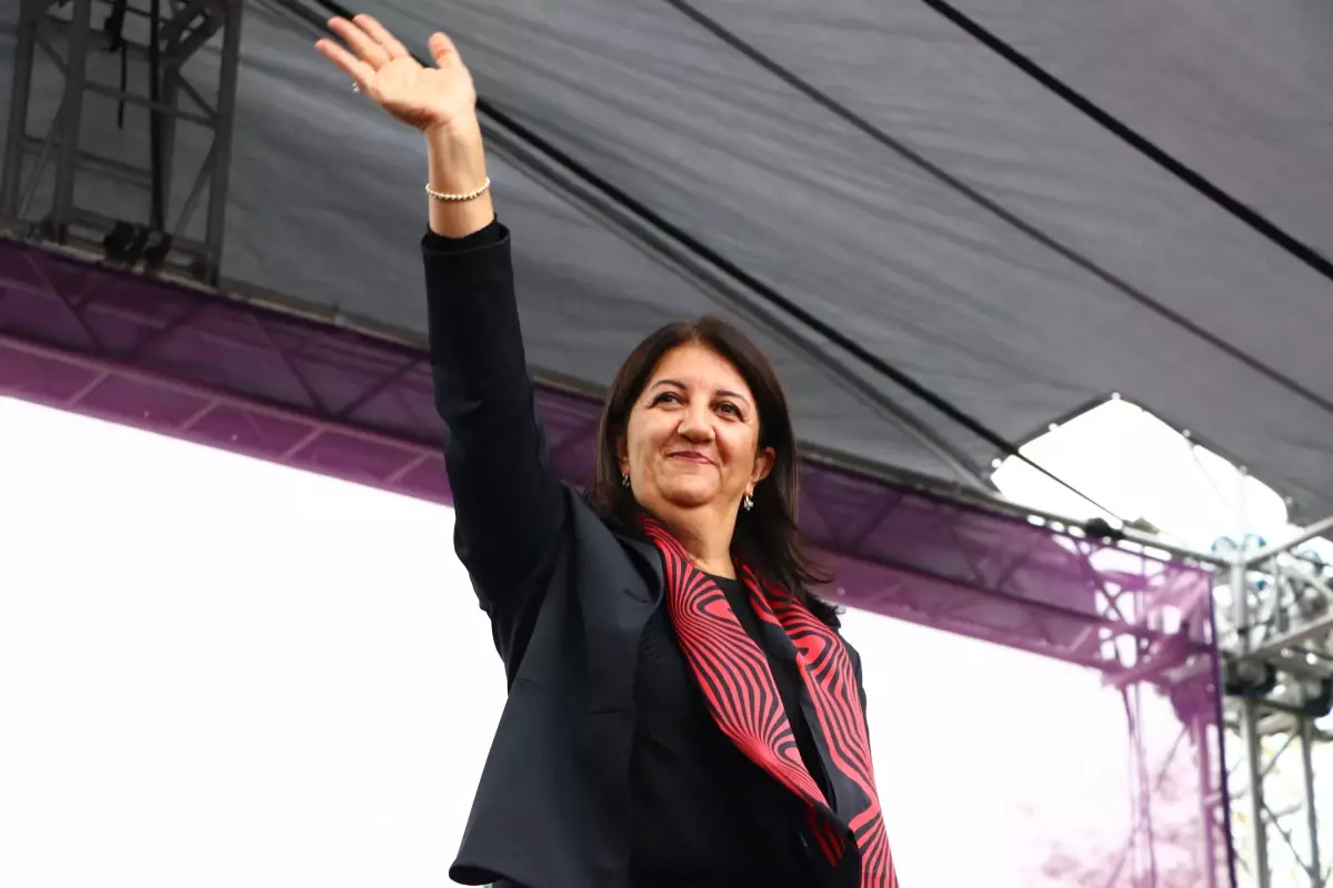 HDP Eş Genel Başkanı Buldan, partisinin Tekirdağ mitinginde konuştu